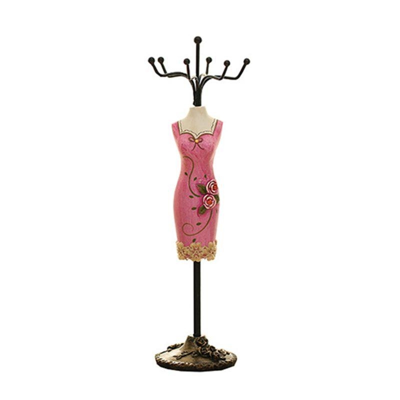 Body Jewelry Holder - F2td resina brincos colar rack vintage