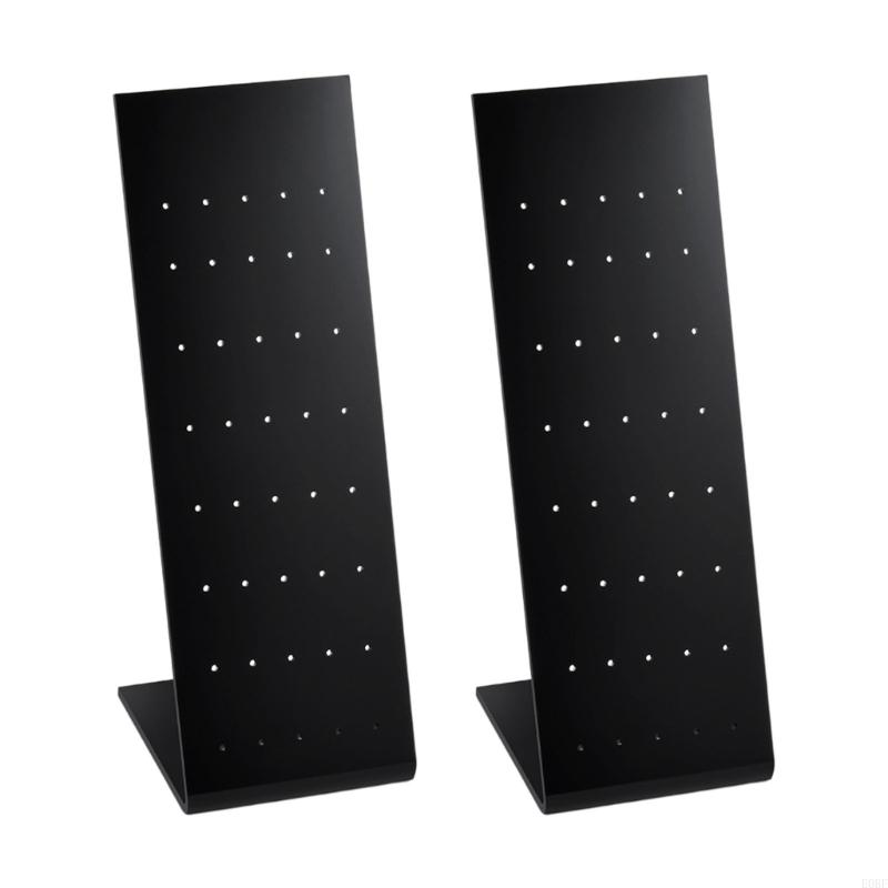 Body Jewelry Holder - Preto premium l forma acrílico jóias