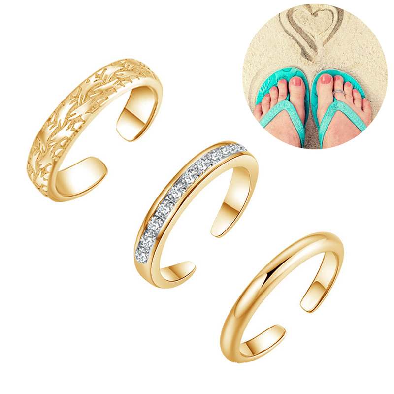 Body Jewelry Hoops - Conjunto de anéis femininos Trio, banhados