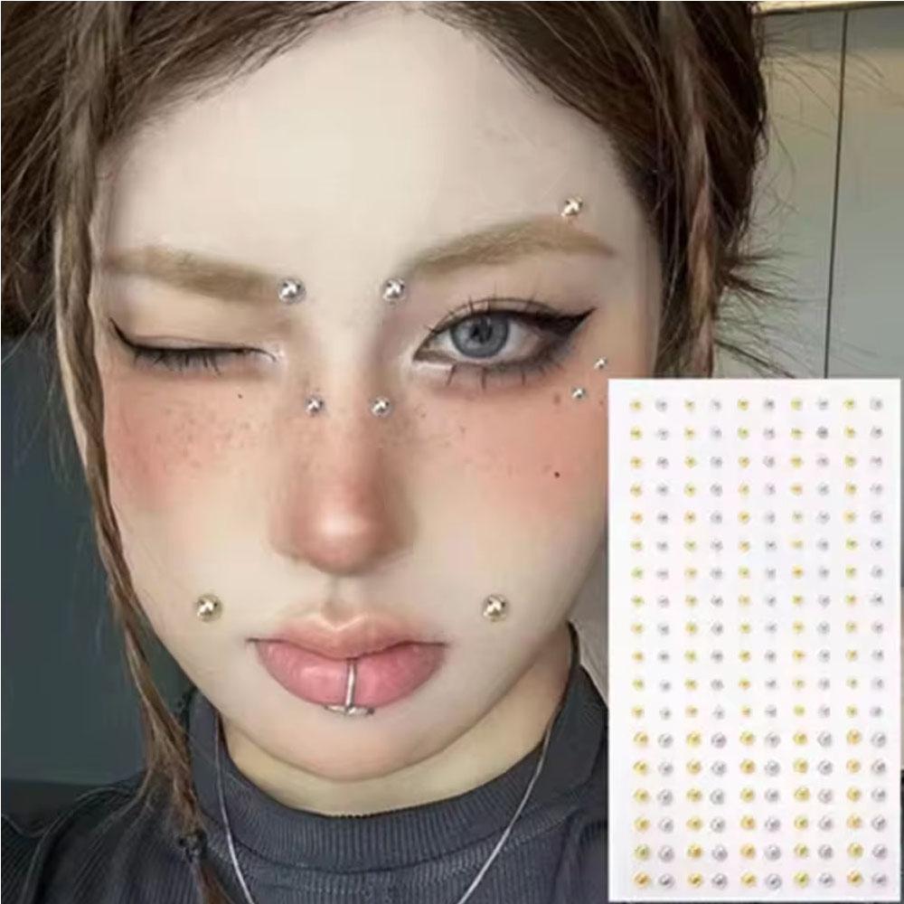 Body Jewelry Eyebrow - Conjunto de 58-180 peças de Adesivos