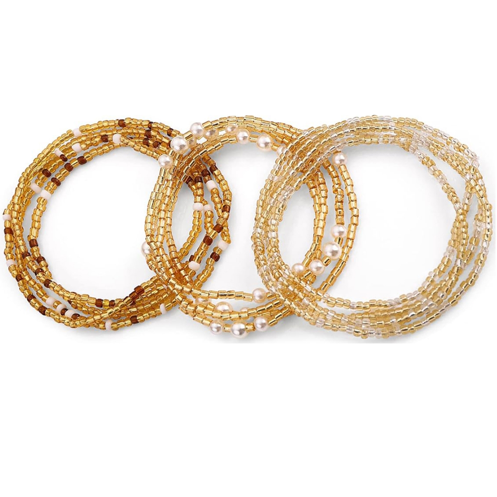 Body Jewelry Sale - Conjunto de Correntes de Cintura Elásticas