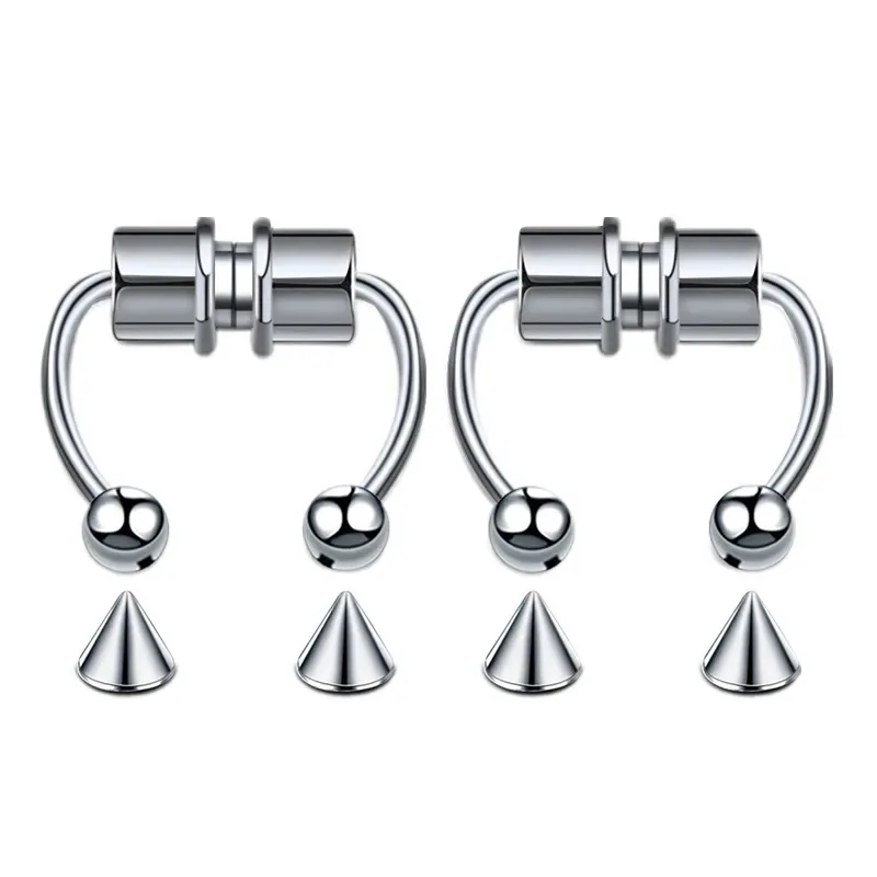 Anéis de nariz magnéticos fals - Body Jewelry Hoops avaliação e preço