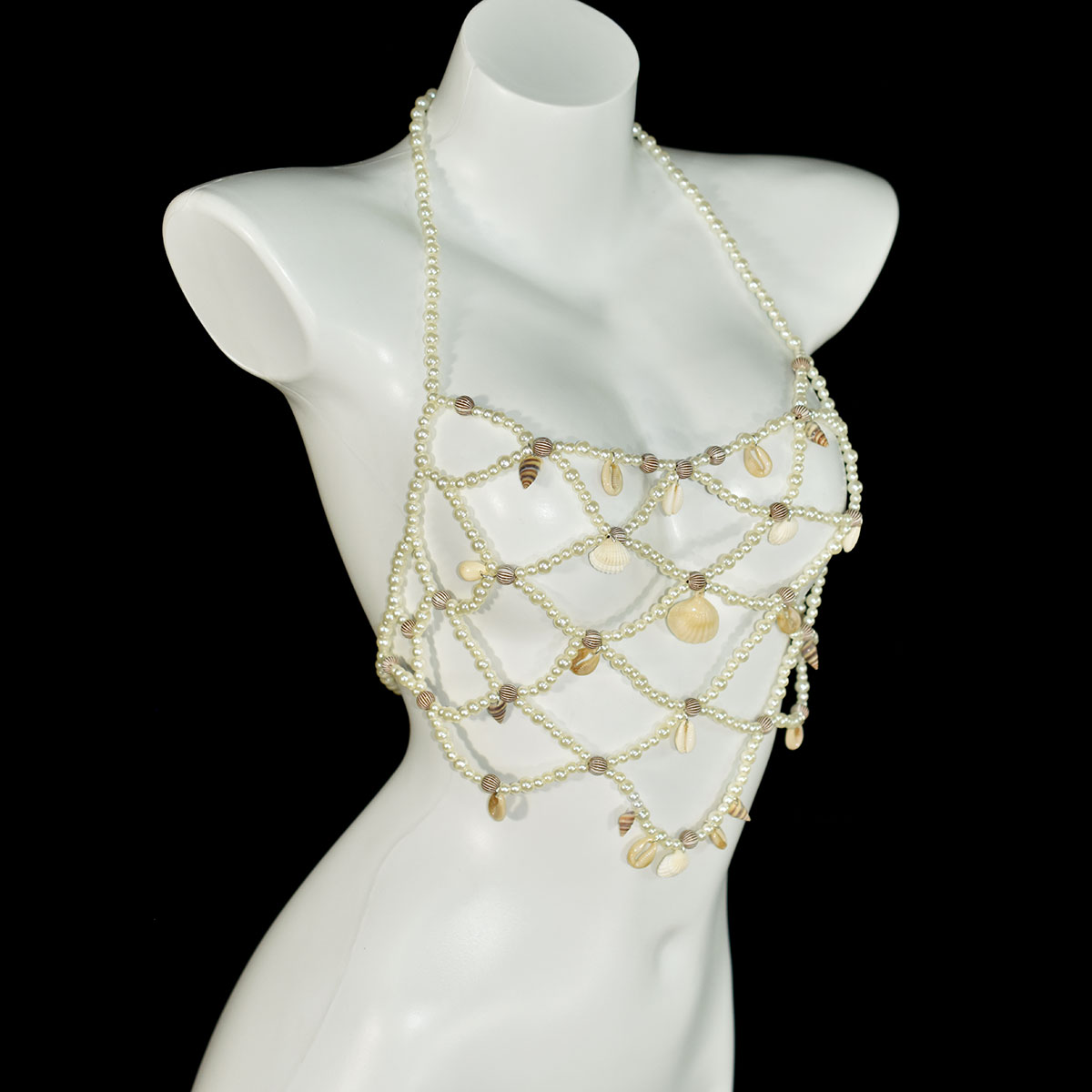 Moda imitação de pérola sutiã  - Body Jewelry Retainers avaliação e preço