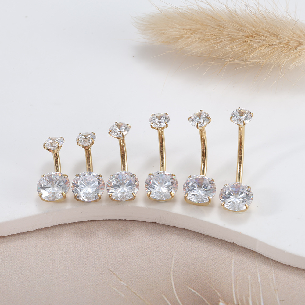 Anéis de Umbigo Redondos de Li - Body Jewelry Trend avaliação e preço