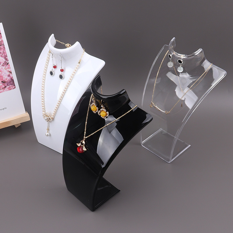 Manequim de plástico colar exi - Body Jewelry Holder avaliação e preço