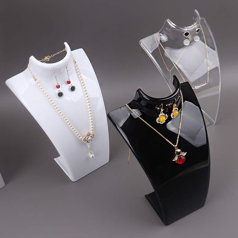 Manequim de plástico colar exi - Body Jewelry Holder avaliação e preço