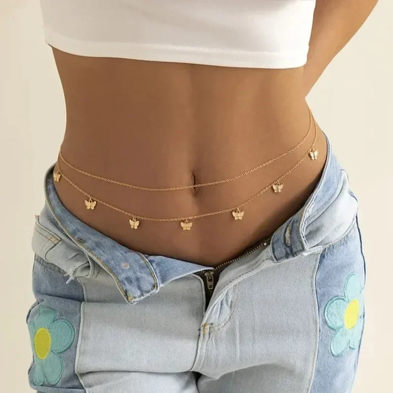 Novo charme sexy dupla camada  - Body Jewelry Sale avaliação e preço