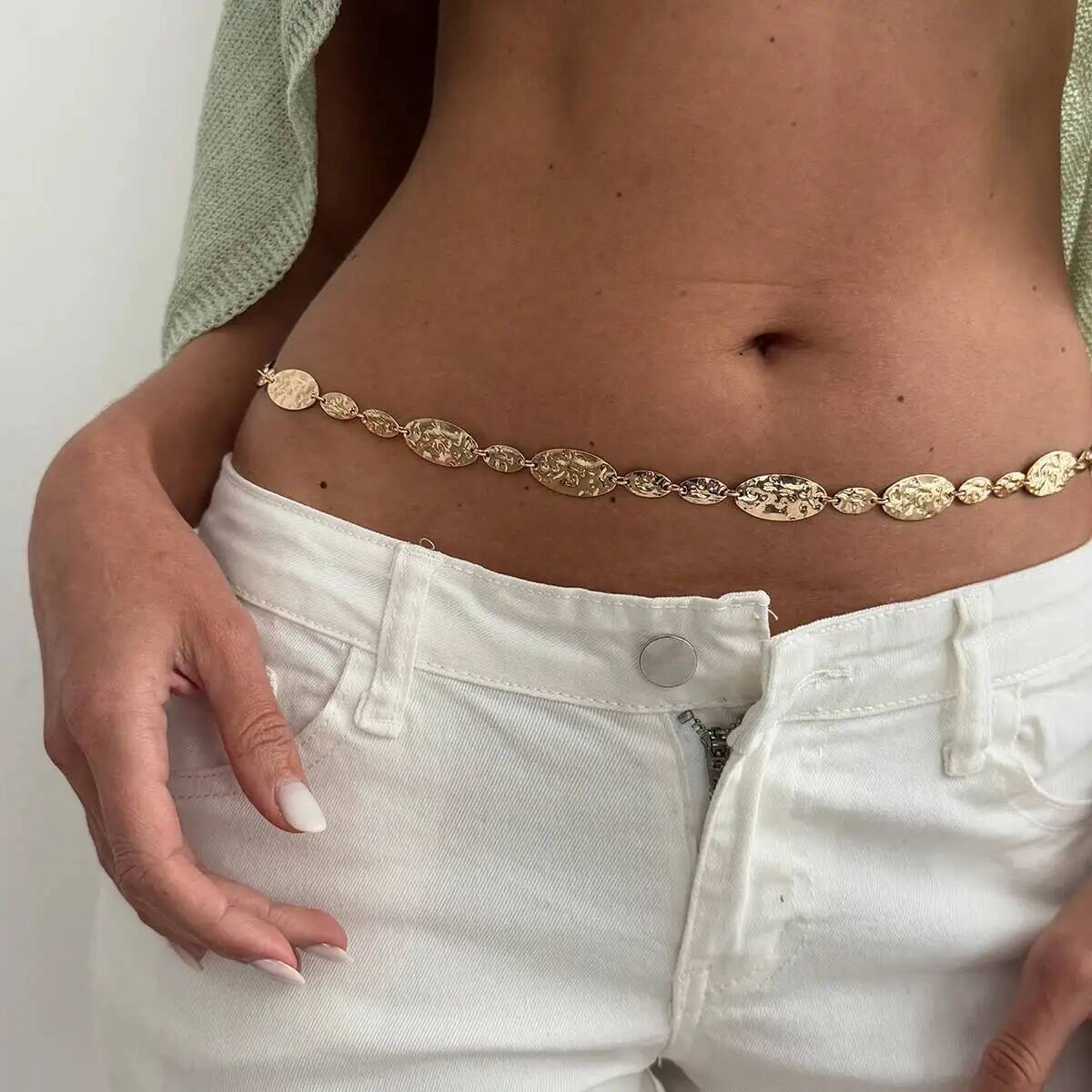 IngeSight.Z Cinto de Corrente  - Body Jewelry Trend avaliação e preço