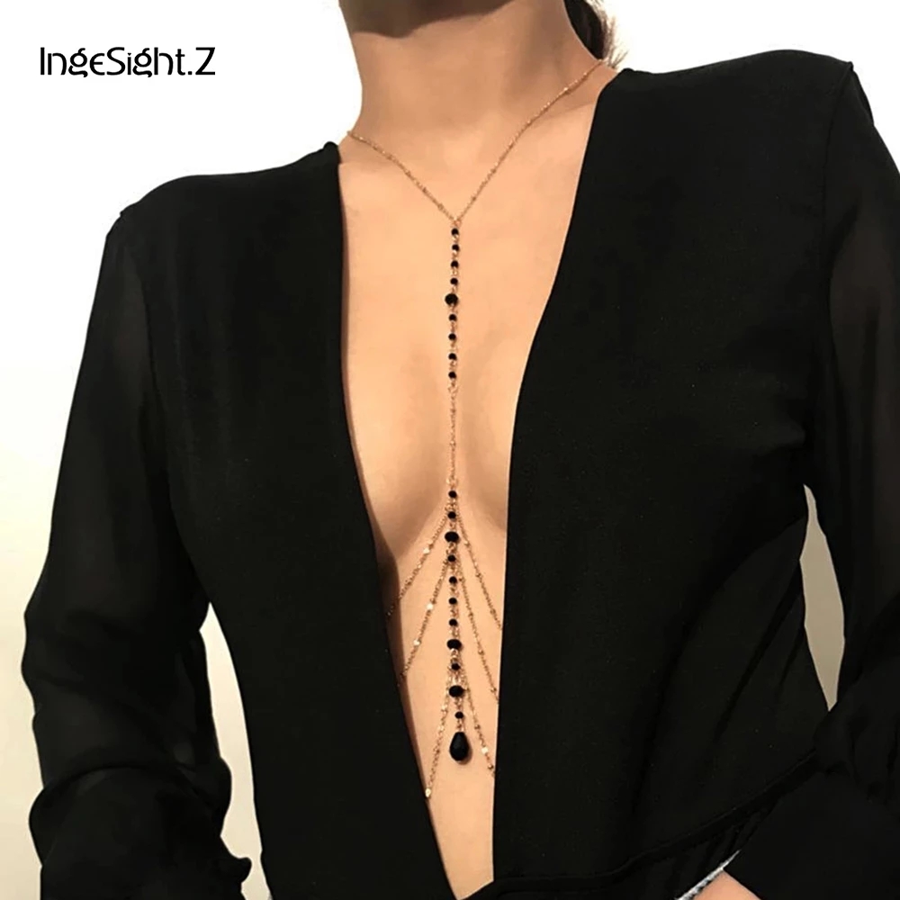 IngeSight.Z-Colar de corrente  - Body Jewelry Retainers avaliação e preço
