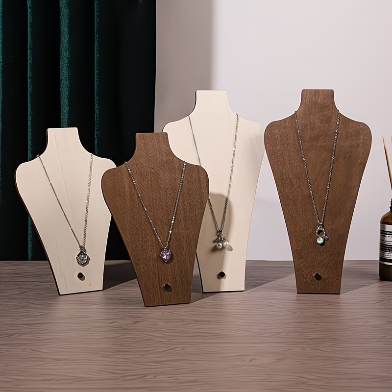 Manequim destacável de madeira - Body Jewelry Holder avaliação e preço