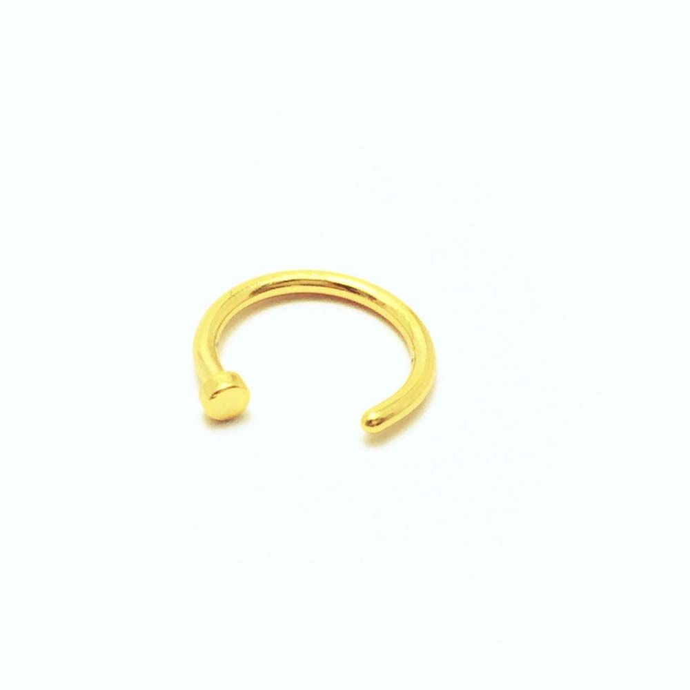 Brincos de Septo Fino em Forma - Body Jewelry Hoops avaliação e preço