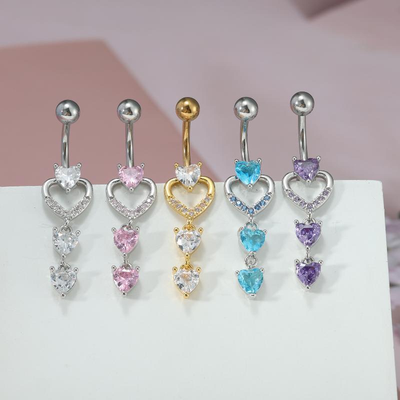 1 Peça Piercing de Umbigo em A - Body Jewelry Tunnels avaliação e preço
