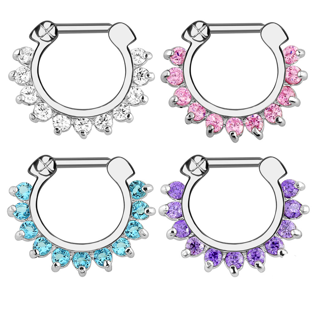 1 peça de argola de septo nasa - Body Jewelry Hoops avaliação e preço