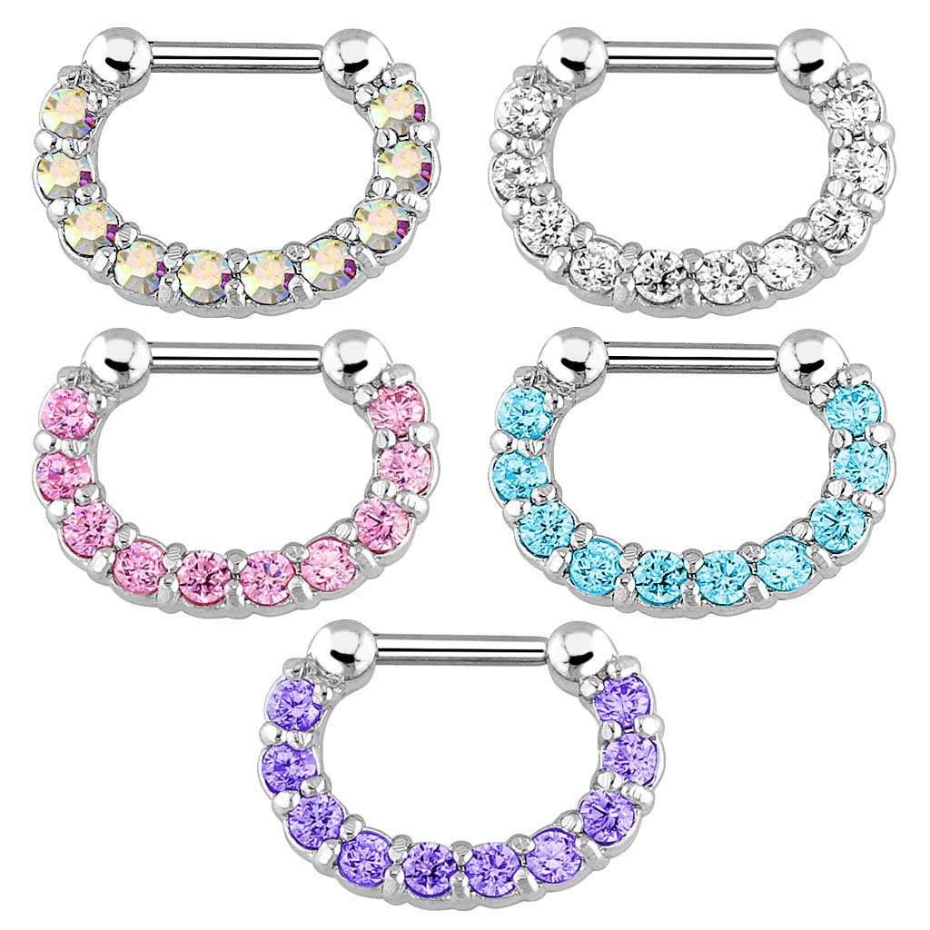 1 peça de argola de septo nasa - Body Jewelry Hoops avaliação e preço