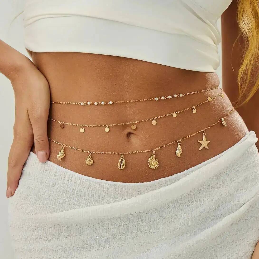 z 3 pçs/set boho estrela do ma - Body Jewelry Sale avaliação e preço