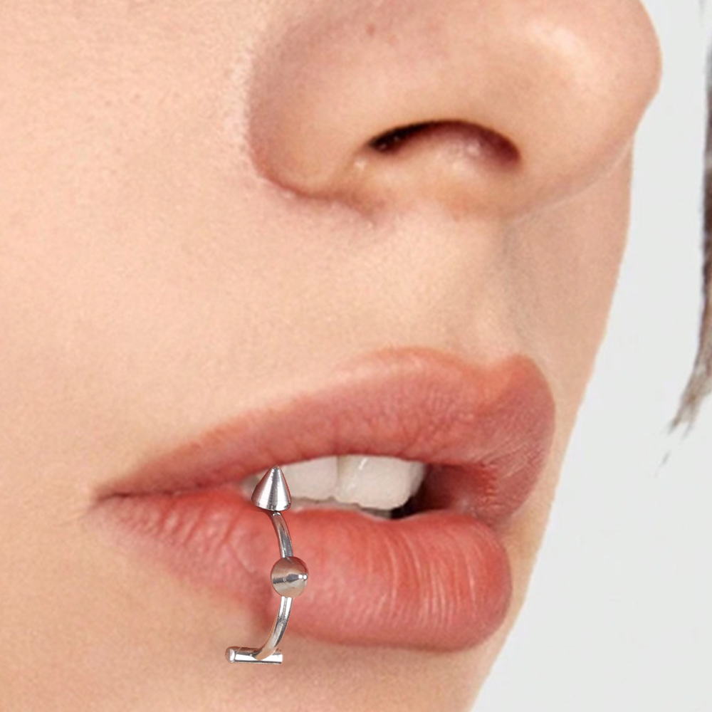 Aço Inoxidável C Em Forma Fake - Body Jewelry Hoops avaliação e preço