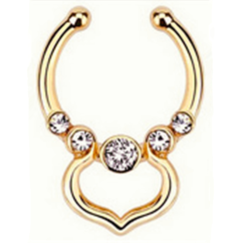 Cristal indiano snag no nariz  - Body Jewelry Hoops avaliação e preço