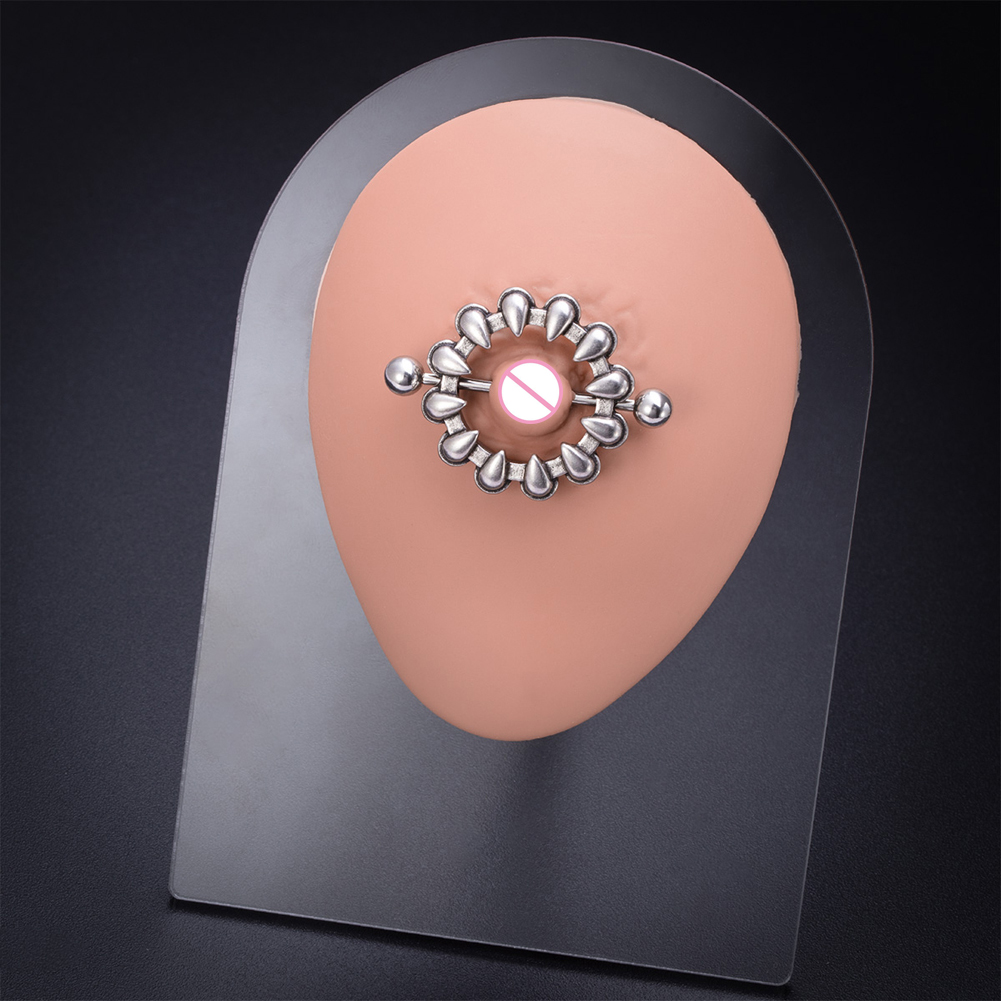 Modelo de língua de orelha, bo - Body Jewelry Holder avaliação e preço