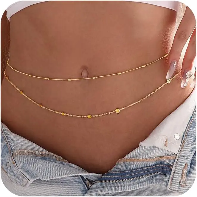 Mulheres à prova dwaterproof á - Body Jewelry Gold Plated avaliação e preço