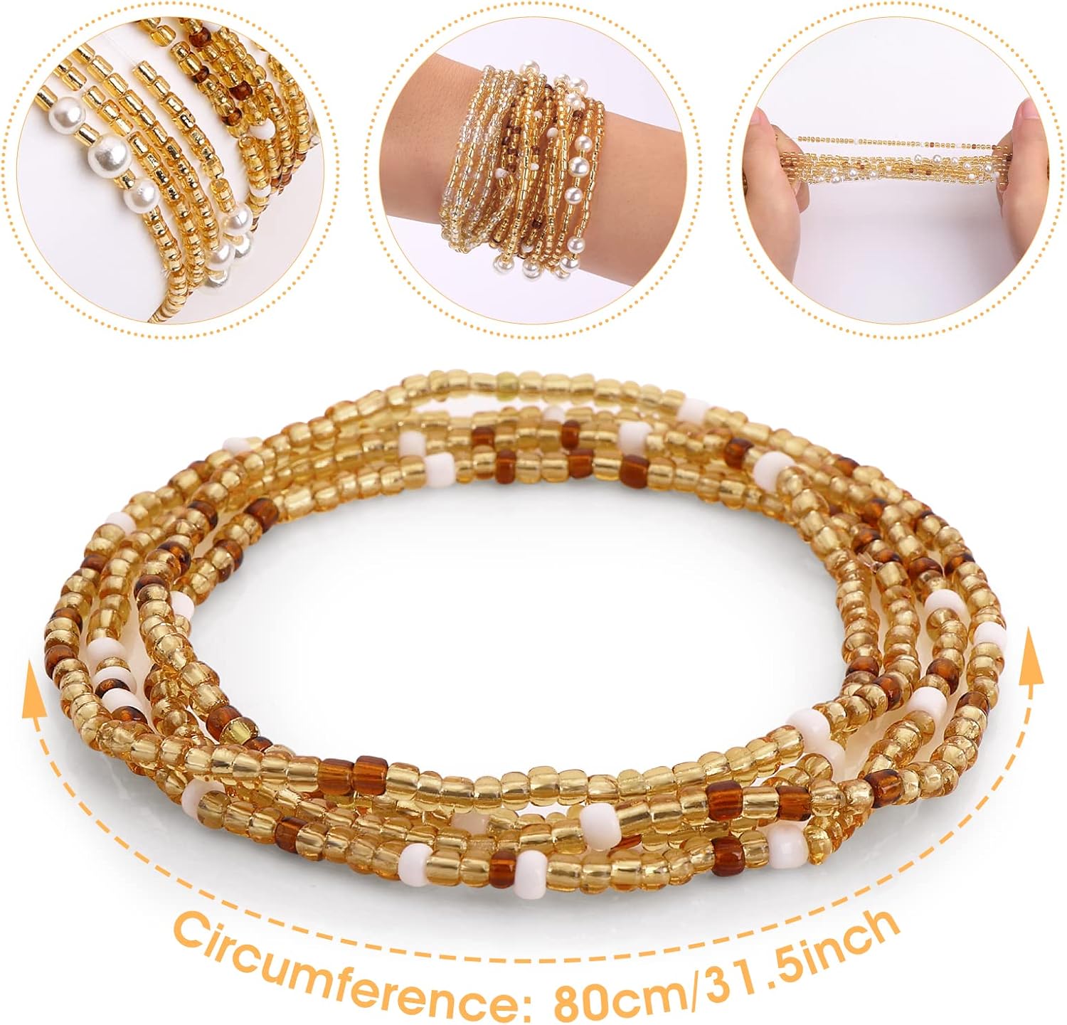 Conjunto de Correntes de Cintu - Body Jewelry Sale avaliação e preço