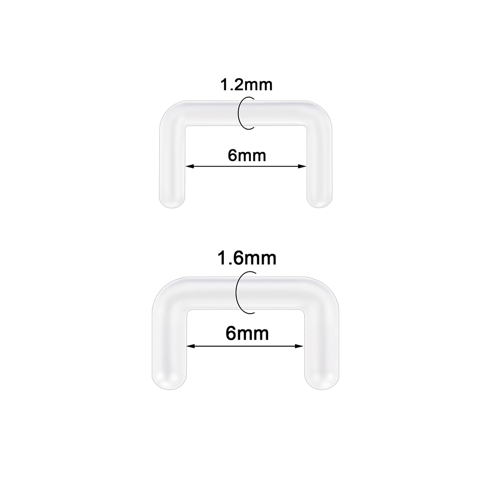 14/16g piercings de septo ocul - Body Jewelry Holder avaliação e preço