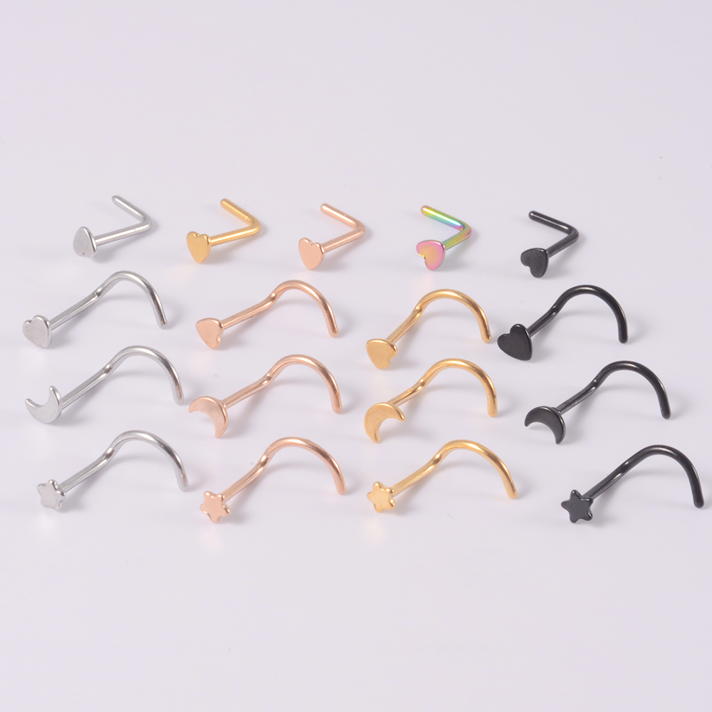2-12 Pçs/lote 316L Aço Cirúrgi - Body Jewelry Holder avaliação e preço