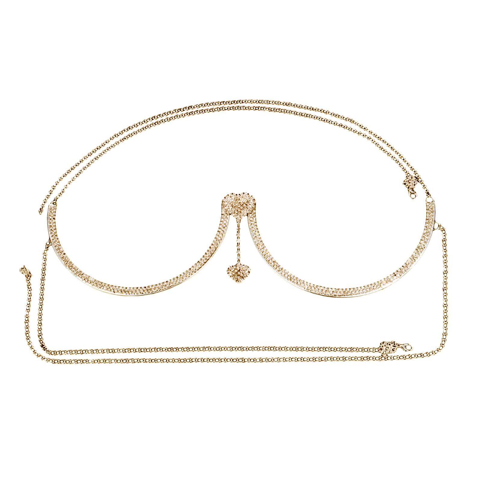 Corrente de Strass para o Corp - Body Jewelry Holder avaliação e preço