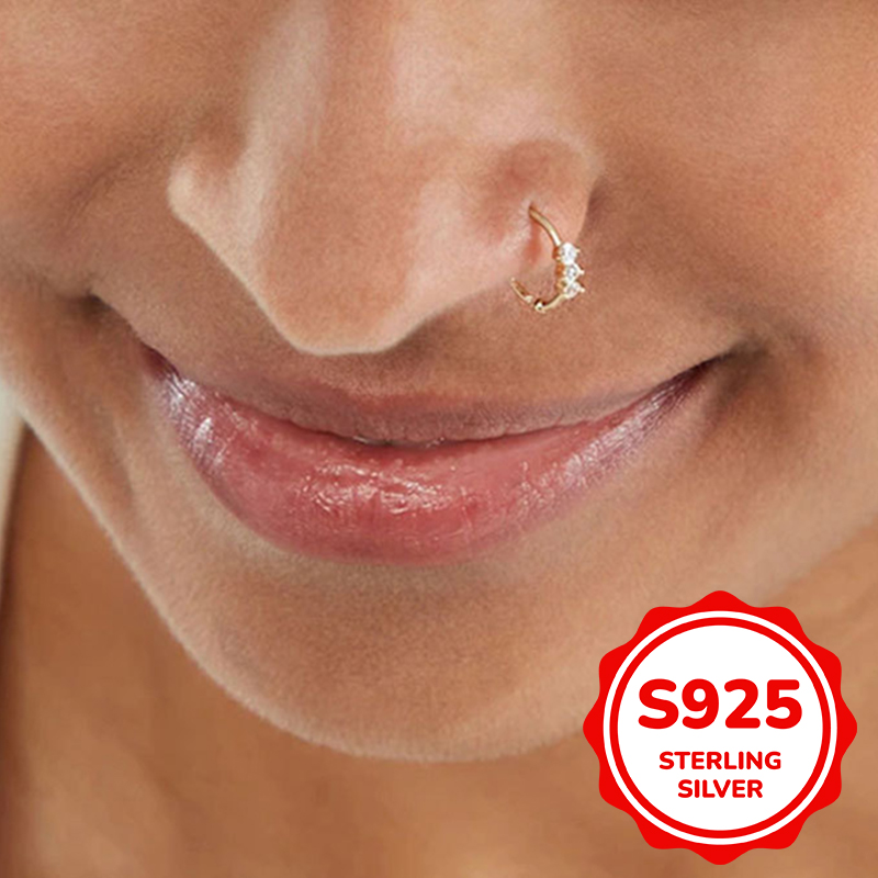 S925 prata esterlina piercing  - Body Jewelry Trend avaliação e preço