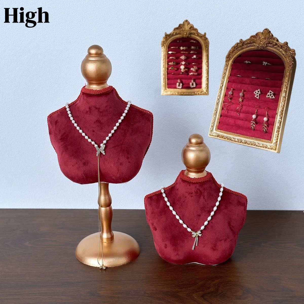 Colar de exibição busto suport - Body Jewelry Holder avaliação e preço